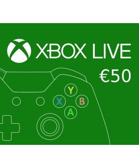 XBOX Live €50 Prepaid Card IT Xbox One Key 